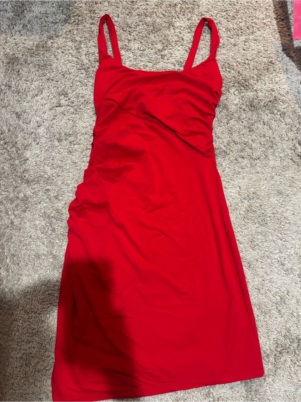 Red Sleeveless Bodycon Dress Susana Monaco